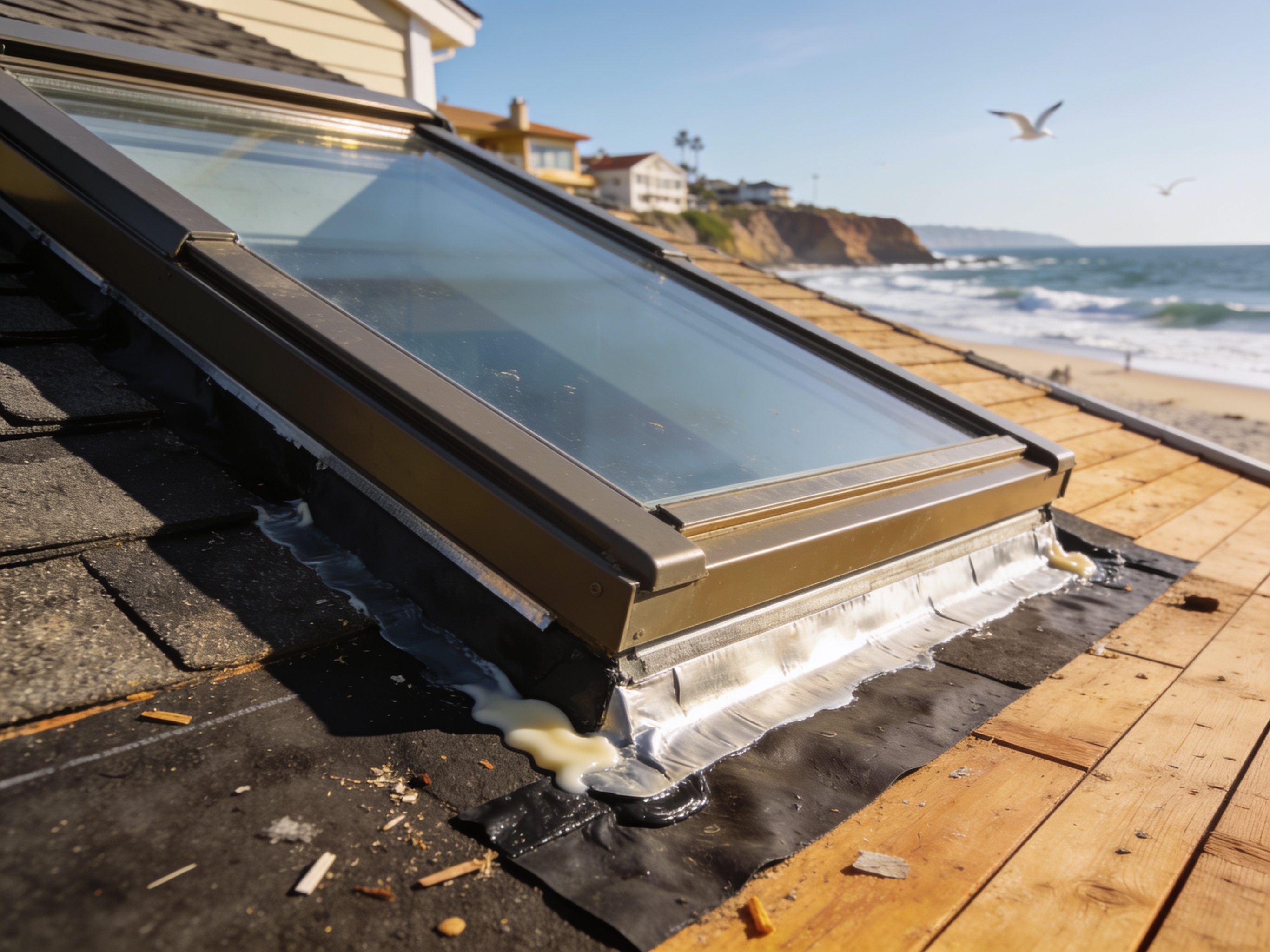 Preventing Leaks Around Skylights In Ocean Beach