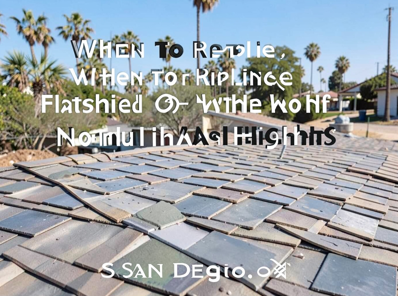 roofing in Mission Beach