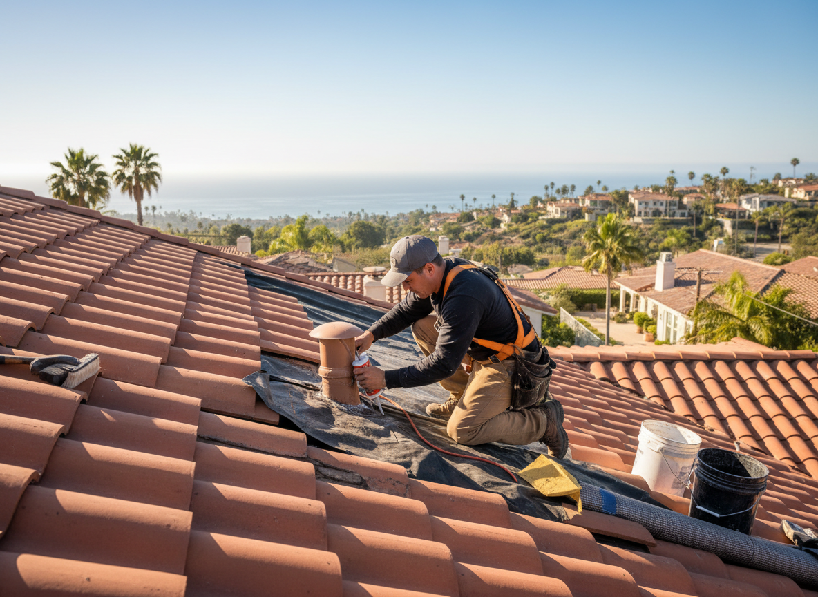 Roof Leak Repair in San Diego, CA